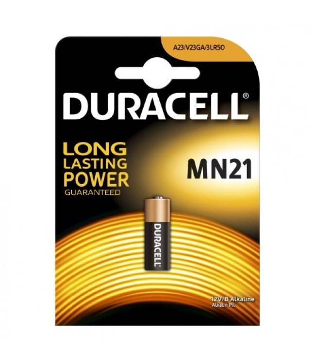 23A 12V батарейка Duracell A23, MN21