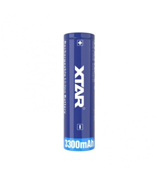 3300mah rechargeable 18650 battery XTAR with protection