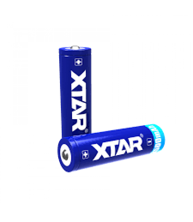 XTAR 18650 uzlādējams akumulators ar aizsardzību 3000mAh