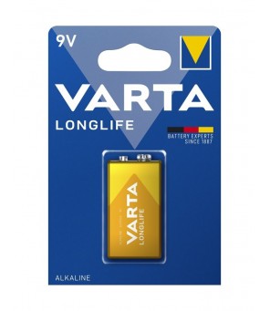 9V Varta Longlife baterija 1 gab.