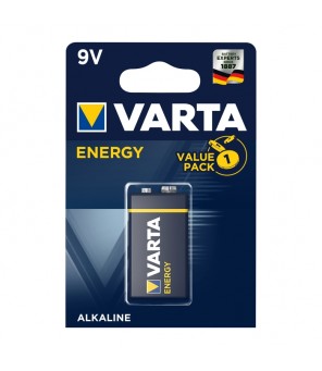 Šarminė baterija 9V Energy VARTA 4122