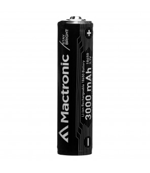 18650 battery Mactronic 3000mAh 3,7V with PCB