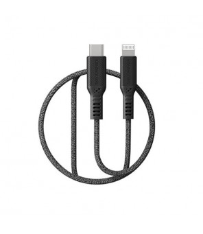 Premium MFI certified Cable Type C - Lightning (black, 2.2m)