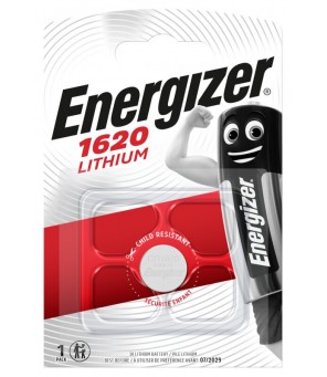 Energizer Lithium CR1620 elements, 1 gab.