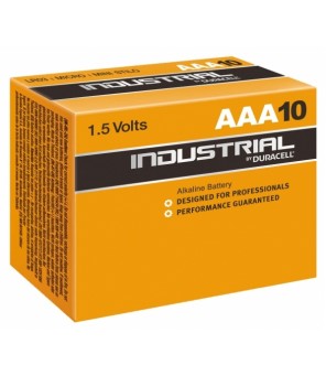 Baterijos Duracell Industrial AAA elements, 10 gab