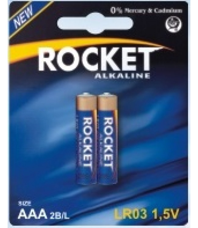 Rocket Alkaline AAA elementas, 2 vnt.