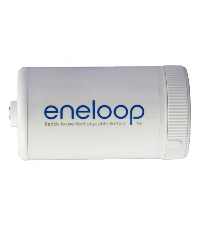 Adapteris Eneloop R14 C tipa akumulatoram no R6 akumulatora, 2gab