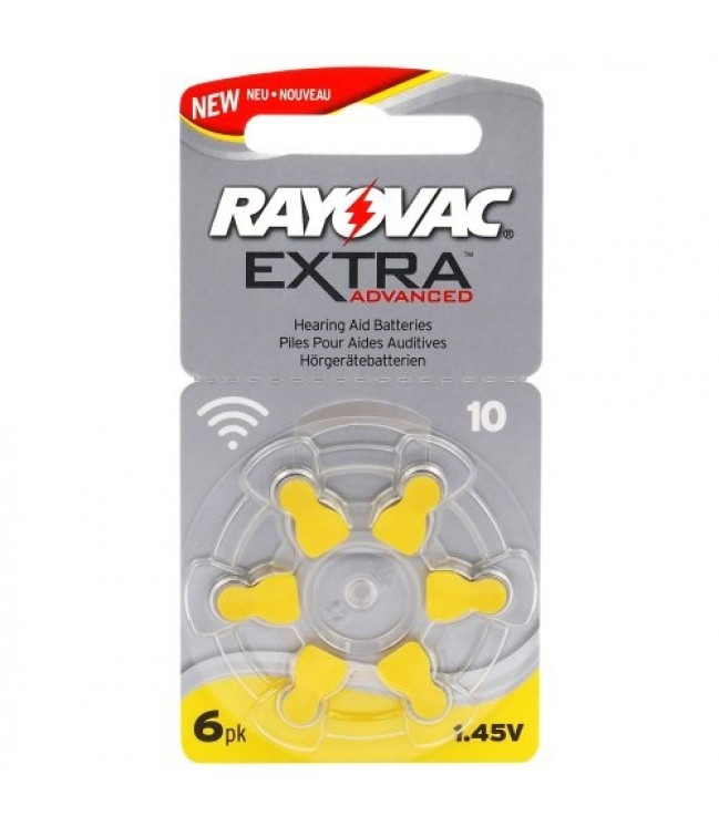 Rayovac Extra elements for hearing aids PR70 10, 6 pcs.