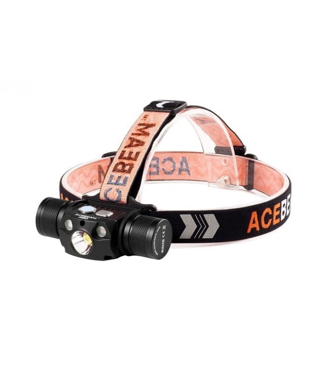 Acebeam H30 flashlight with red and UV light