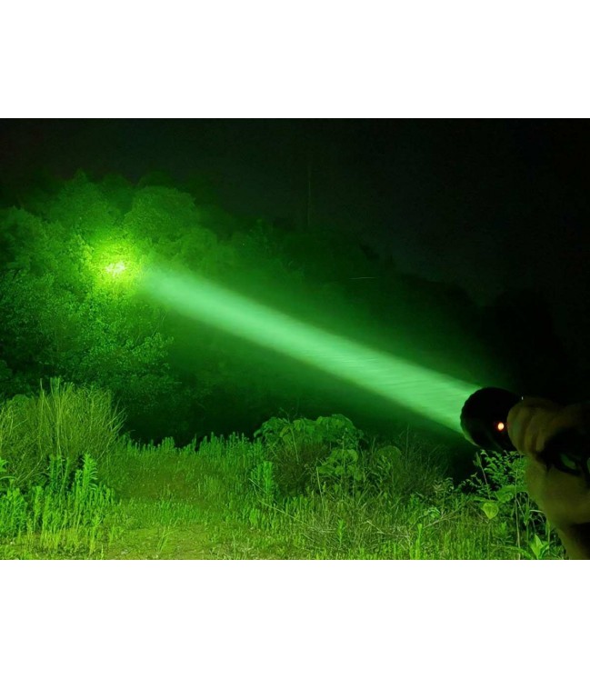 Acebeam L19, green light flashlight