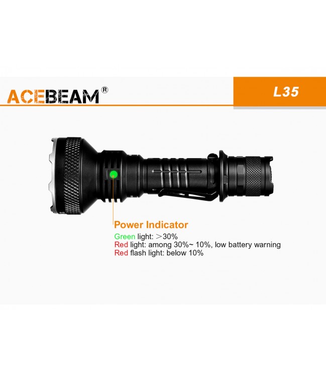 Acebeam L35 5000lm lukturis