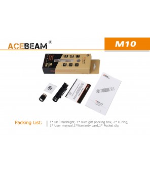 AceBeam lukturis M10 CREE XLAMP XP-G3