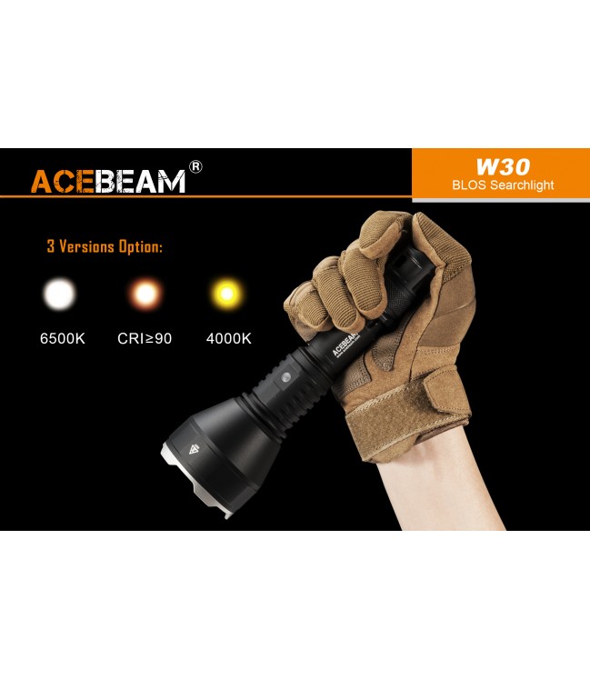 AceBeam W30 laser flashlight