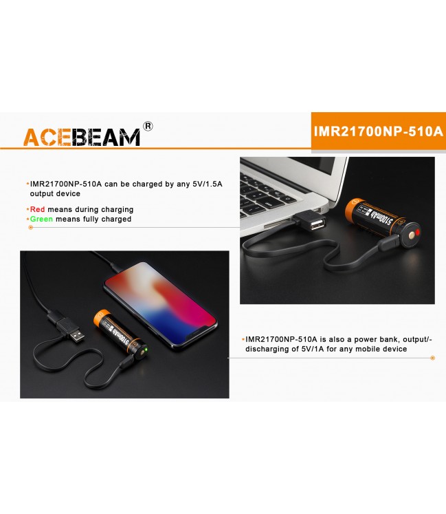 Лазерный фонарик AceBeam W30
