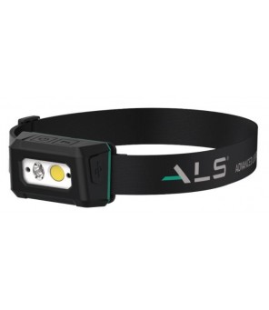 Galvas lukturis ALS 20-200lm LED, uzlādējams, 2 dažādi režīmi, kustības sensors