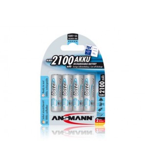 ANSMANN baterija R6 (AA) 1.2V 2100mAh Ni-Mh (4 gab. blisterī)