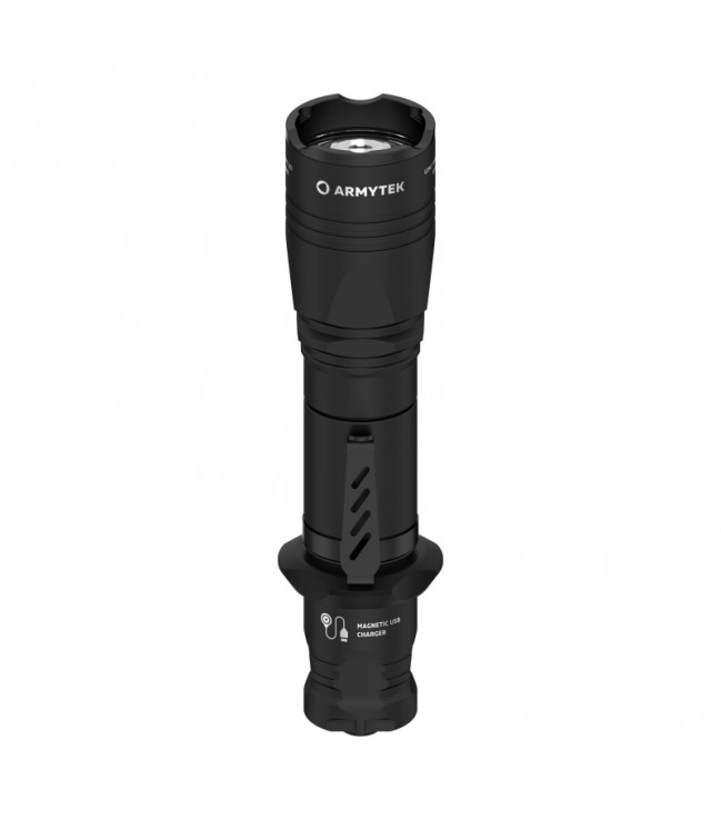 Armytek Dobermann Pro Magnet USB flashlight, cool white F07501C
