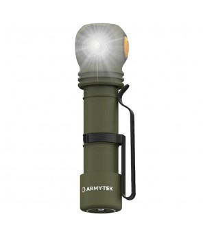 Armytek Wizard C2 Pro Max USB Flashlight, White, Olive colour F06701CO