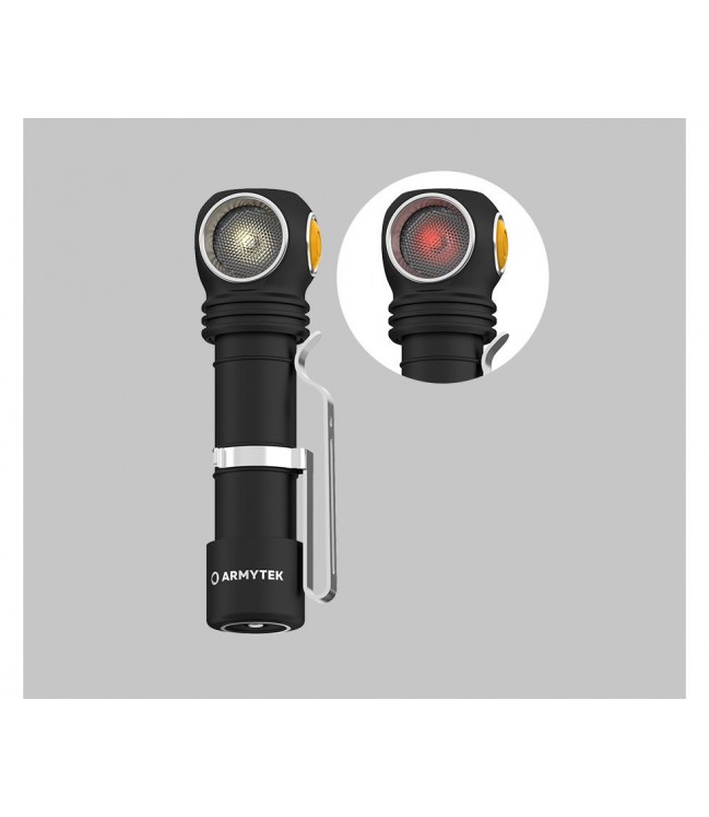 Armytek Wizard C2 WR flashlight, USB, Warm F06901W