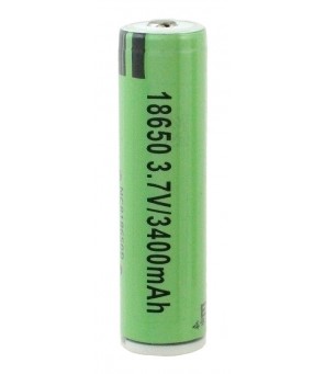Akumulators NCR18650-340PCM-T 3400mAh Li-ION ar aizsardzību 3.6V 19.3x69.5mm
