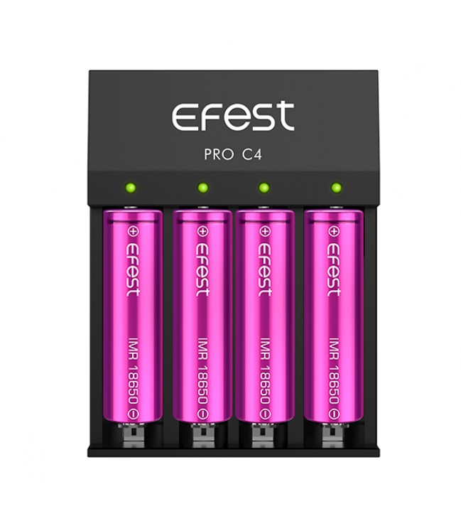 Akumulatora lādētājs Efest Pro C4