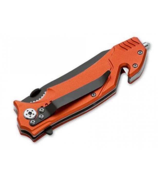 Boker Magnum Ems Rescue knife 01LL472 Orange