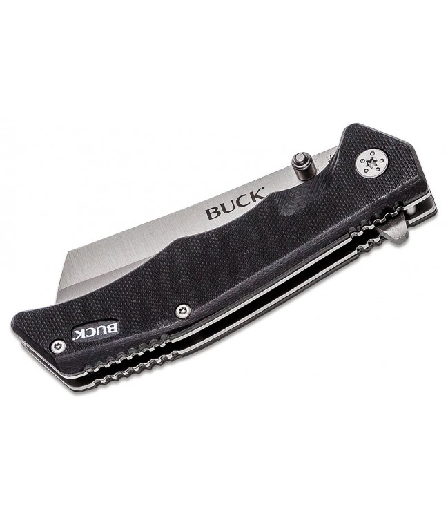 Buck Trunk 252 Folding Knife, Black