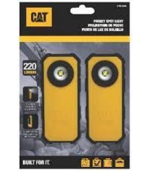 CAT kabatas lukturītis 220lm Micromax ABS CT51202 (2 gab.)