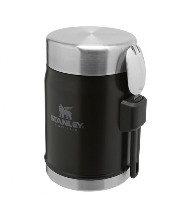 Food thermos "STANLEY CLASSIC" (0.4 l) BLACK