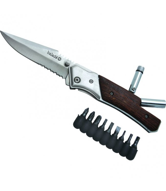 Multifunction knife Baladeo Canyon, 11 functions