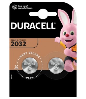Duracell CR2032 DL2032 ECR2032 baterijas 2 gab.