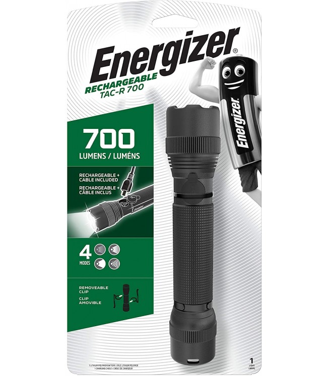 Energizer Tactical TAC-R700 uzlādējams lukturītis 41512R