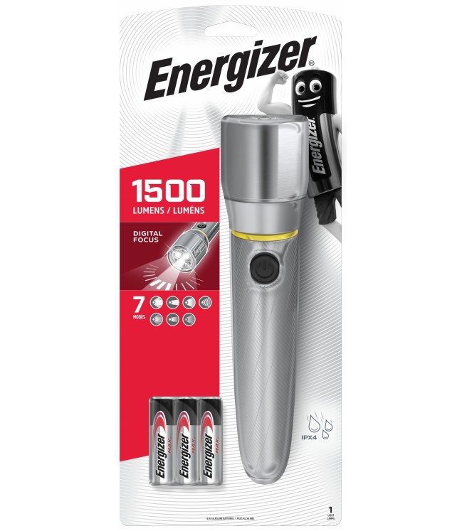 Energizer Vision HD Focus LED Cree 6AA 1500lm lukturis