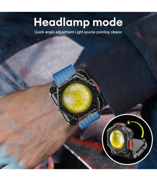 Entac head/wrist flashlight 5W with waist bag