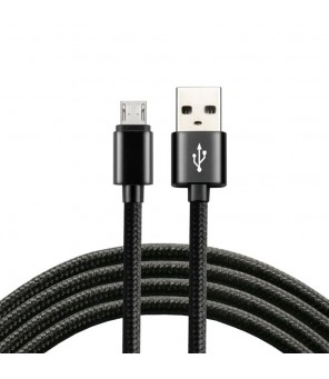 EverActive 2m pīts kabelis USB - mikro-USB 2.4A CBB-2MB
