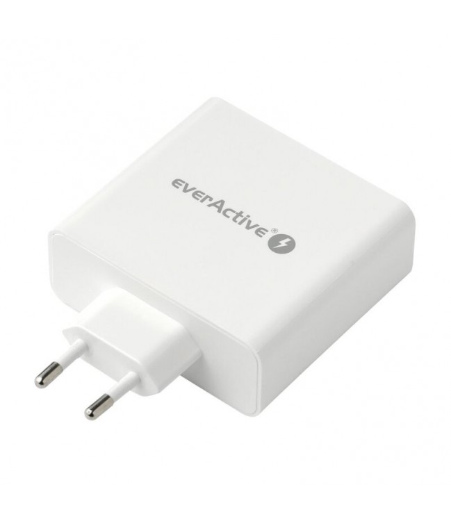 EverActive 5–20 V USB-A un USB-C PD 60,5 W lādētājs SC-500Q