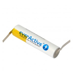 everActive R03 AAA 1000mAh uzlādējams akumulators ar Z veida lodēšanas kontaktiem