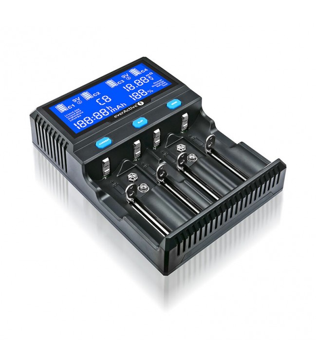 Универсальное зарядное устройство EverActive UC-4200 для цилиндрических Ni-MH аккумуляторов