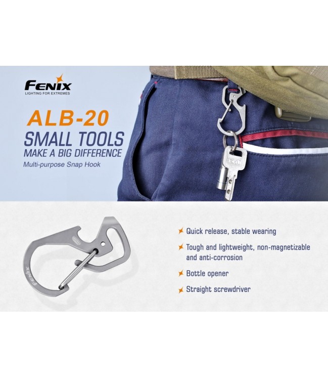 Fenix ALB-20 Multi-Purpose Snap Hook