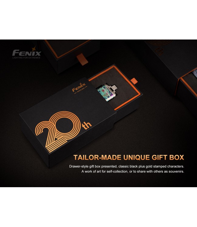 Fenix APEX 20 Rechargeable LED Key Ring Torch - 20th Anniversary Limited Edition