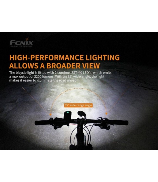 Fenix ​​BC30 V2.0 velosipēdu apgaismojums