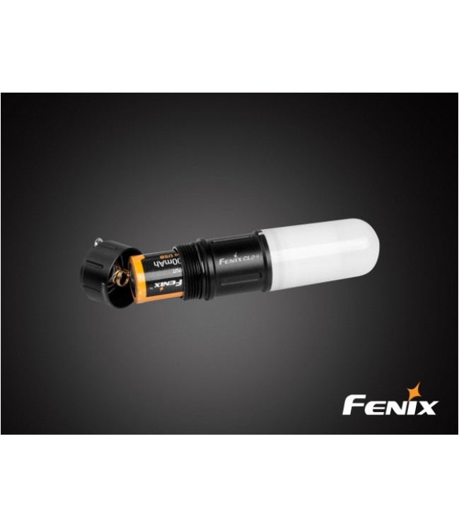 Fenix CL09 tūristu lukturītis, melns
