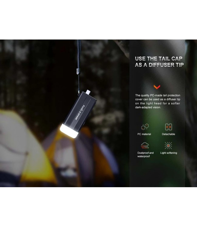 Fenix ​​​​E-Spark avārijas uzlādējams lukturītis ar barošanas banku
