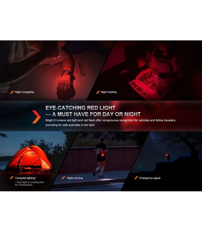Fenix ​​​​E-Spark avārijas uzlādējams lukturītis ar barošanas banku