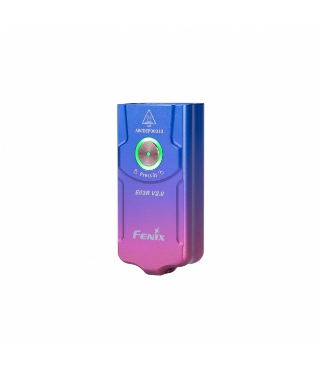 Fenix E03R V2.0 LED lukturītis Limited Edition Nebula