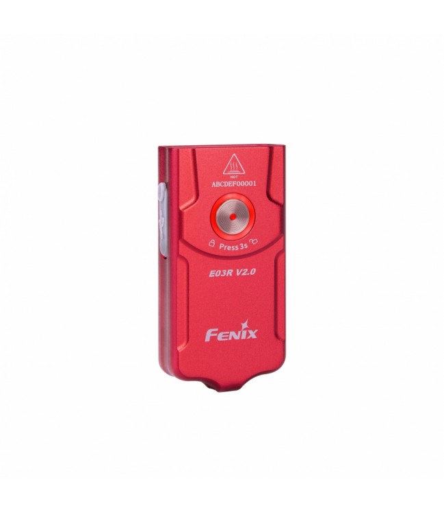 Fenix E03R V2.0 LED lukturītis Limited Edition Rose Red