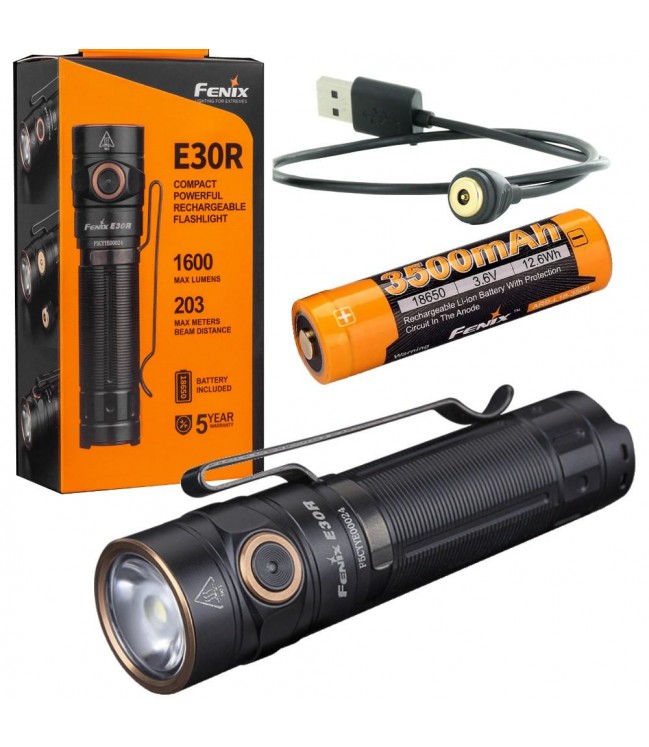 Аккумуляторный EDC-фонарь Fenix E30R