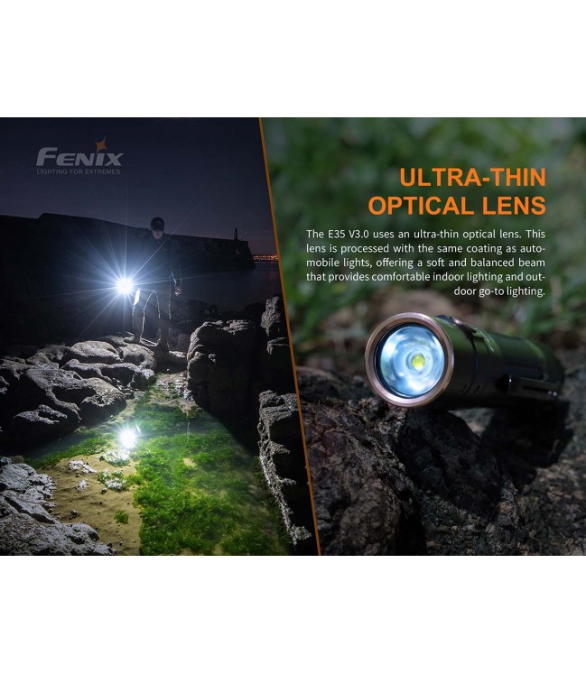 Fenix E35 V3.0 EDC lukturis 3000lm