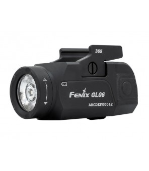Fenix GL06-365 taktiskais lukturītis uz ieroča