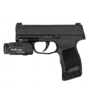 Fenix GL06-365 tactical flashlight on weapon